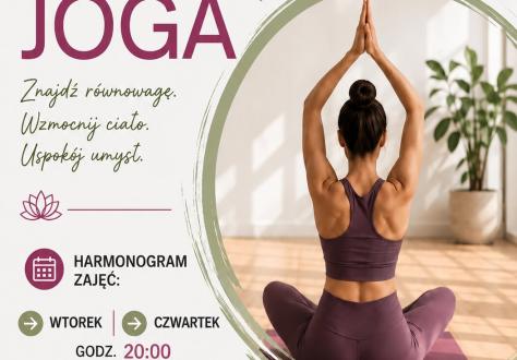 Joga w Centrum Sportu Raszyn — znajdź chwilę tylko dla siebie!