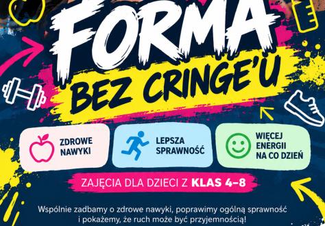 Już jutro widzimy się na „Formie bez cringe’u”!
